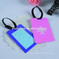 2d pvc strap luggage baggage tag